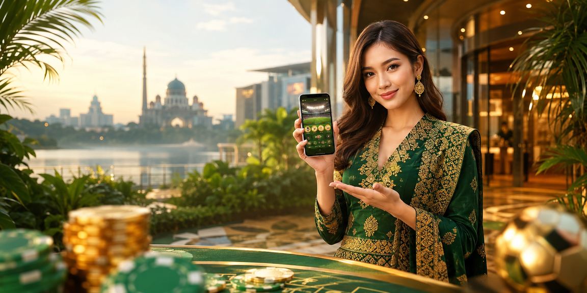 Proses deposit pertama dalam talian gaya Melayu di Putrajaya